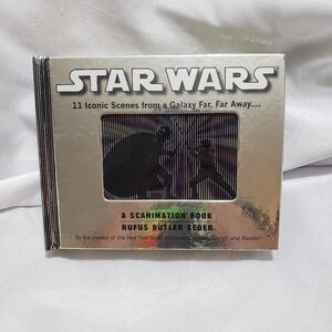 Star Wars Scanimation Book Year 2010 First Printing